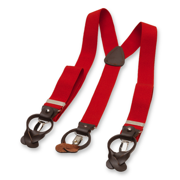 Luxe rode bretels (2)