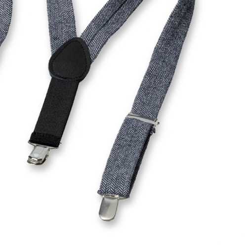 Wollen Kinderbretels Donkerblauw (3)