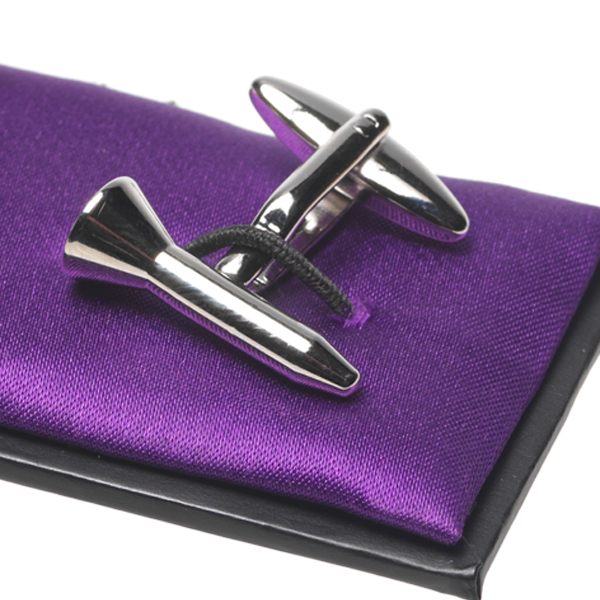 Golfball en tee manchetknopen (3)