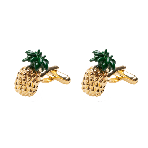 Ananas manchetknopen (1)