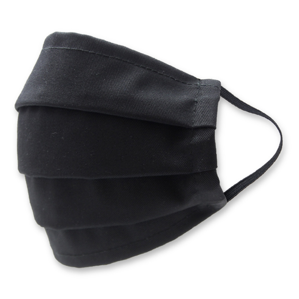 Stoffen Mondkapje - Zwart (2)