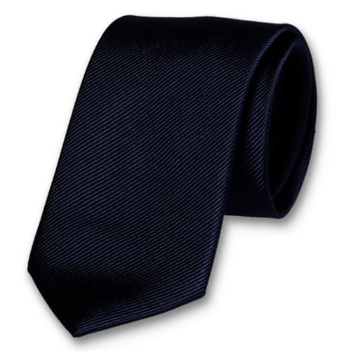 Nachtblauwe stropdas (1)