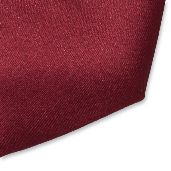 Satijn polyester stropdas bordeaux (2)