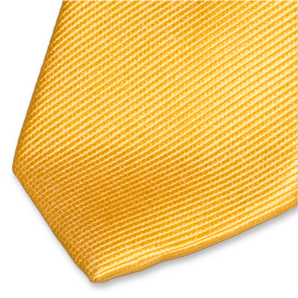 Smalle gele stropdas (2)