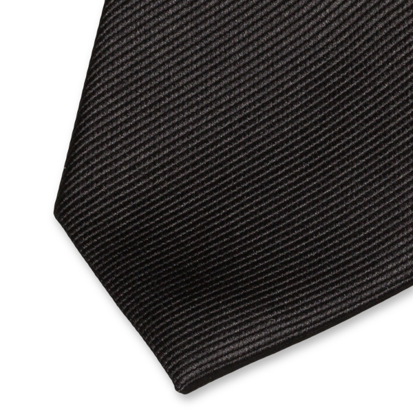 Zwarte stropdas XL (2)