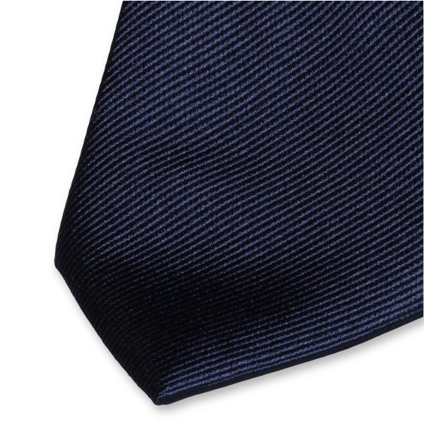Donkerblauwe stropdas XL (2)
