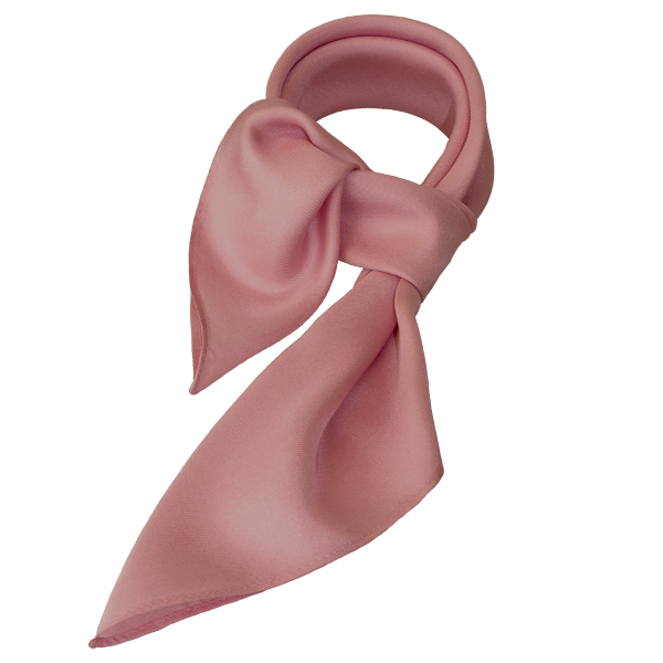 Polyester shawl oudroze - vierkant (1)