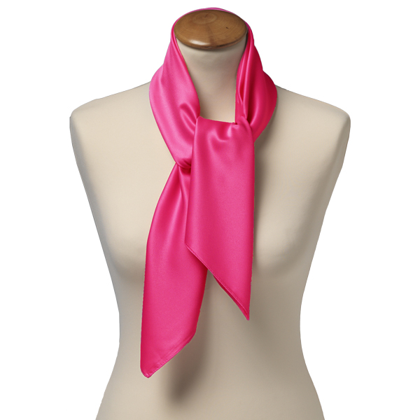Polyester shawl hardroze  - vierkant (2)