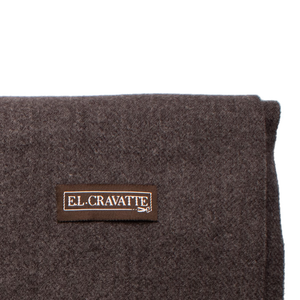 Donkergrijs Gemêleerde Wintersjaal (2)