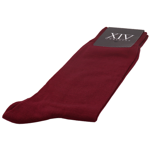Sokken Bordeauxrood - Luxe (2)