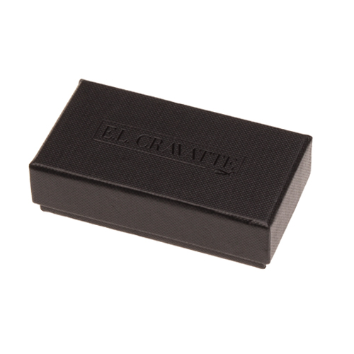 Dasspeld met inleg - Gunmetal (2)