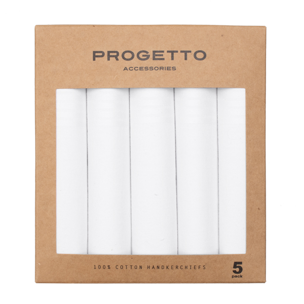 Zakdoeken heren - wit (1)
