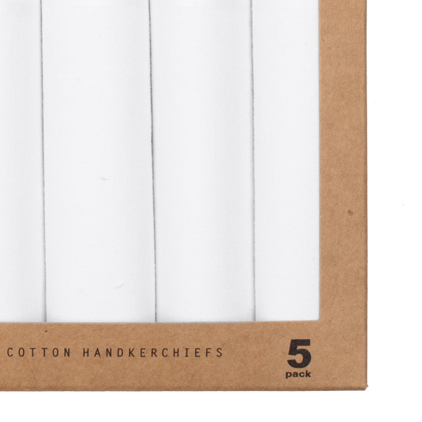 Zakdoeken heren - wit (2)