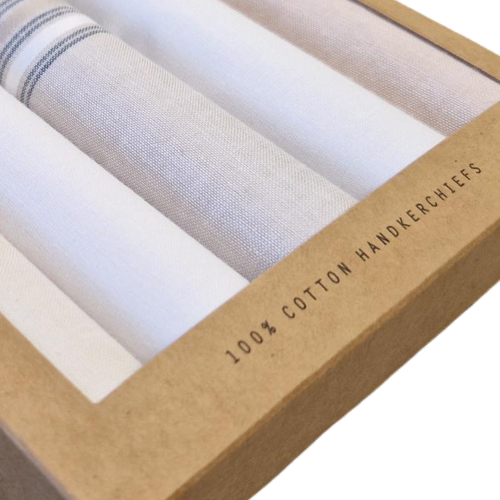 Zakdoeken heren - Beige (2)