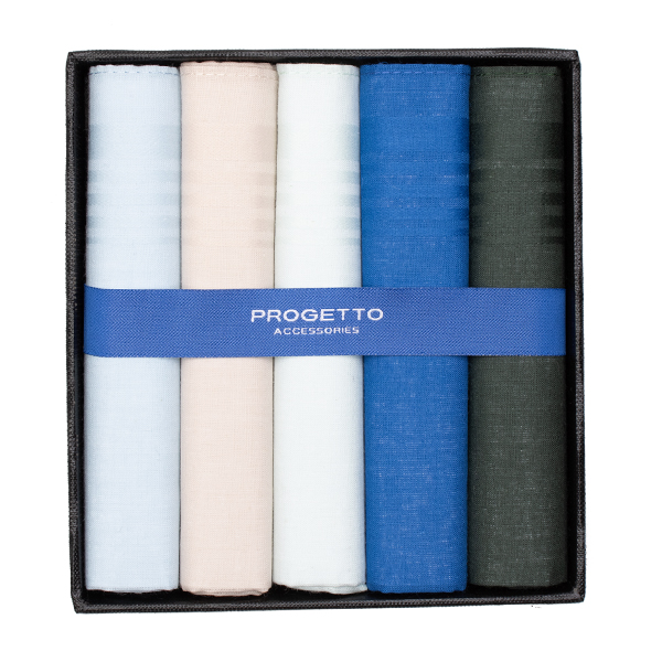 Zakdoeken heren - Combinatie Beige (1)