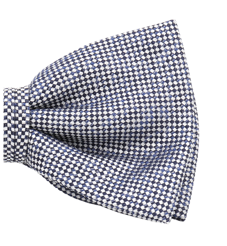 Donkerblauwe Vlinderstrik Two-tone (2)