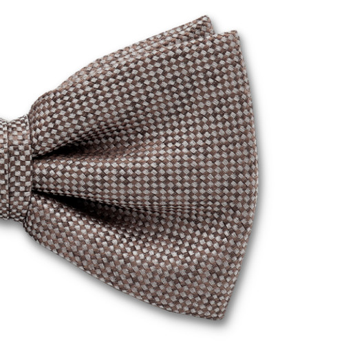 Bruine Vlinderstrik Two-tone (2)