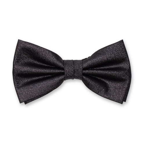 Zwarte vlinderdas met glitters (1)