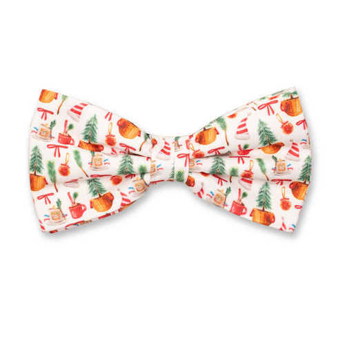 Kerst vlinderstrik - Kerstpatroon (1)