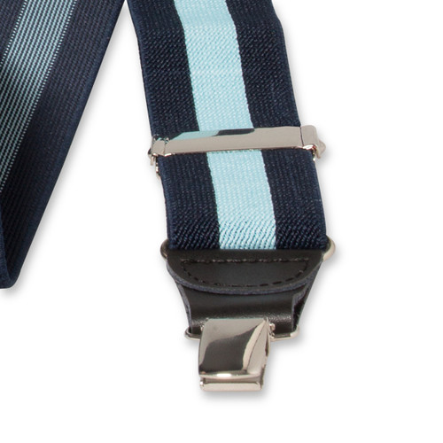 Gestreepte bretels navy/blauw (3)