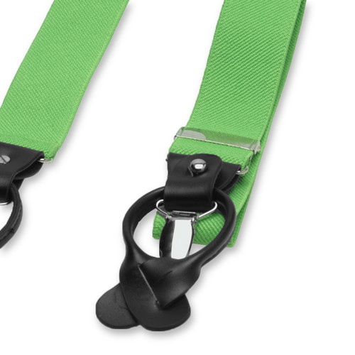 Luxe appelgroene bretels (3)