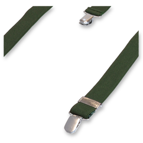 Donkergroene Smalle Bretels (3)