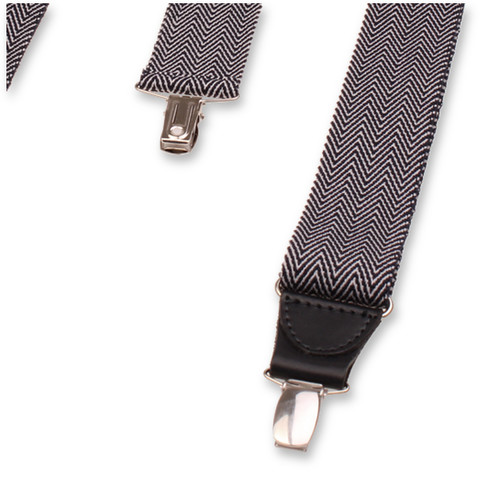 XIV Bretels - Herringbone Donkerblauw (2)