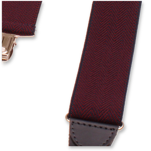 XIV Bretels - Herringbone Rood Blauw (3)