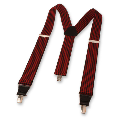 XIV Bretels - Pied de Poule Rood (2)