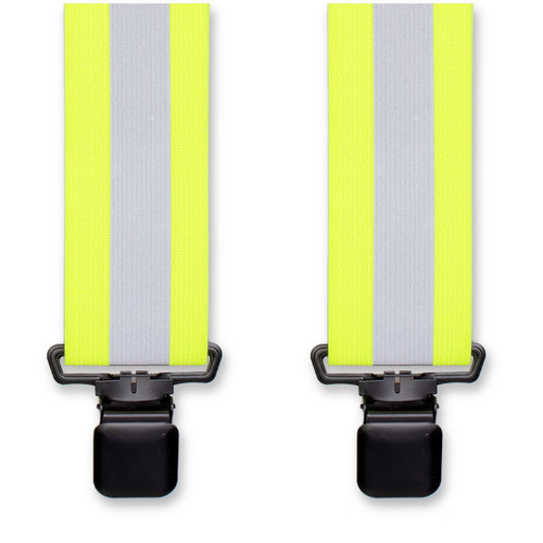 Neon Gele Werk Bretels  (1)