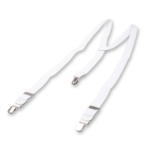Smalle witte dames bretels (2)