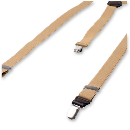 Smalle beige Dames bretels (3)