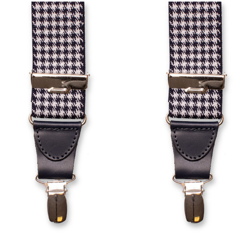 XIV Bretels - Pied de Poule Donkerblauw (2)