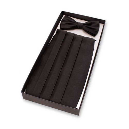 Zwarte Cumberband - Set (2)