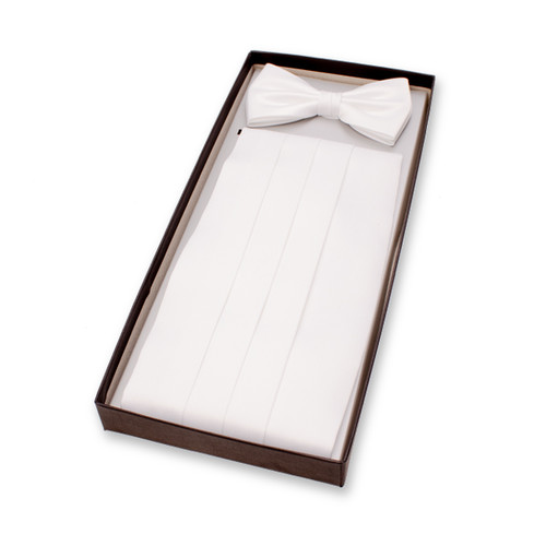 Witte Cumberband - Set (1)