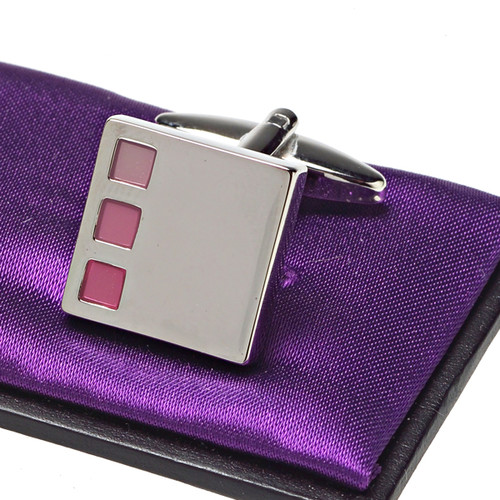 Manchetknopen Bari Rosa (2)