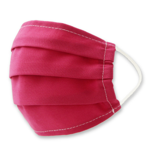 Stoffen Mondkapje - Fuchsia (2)