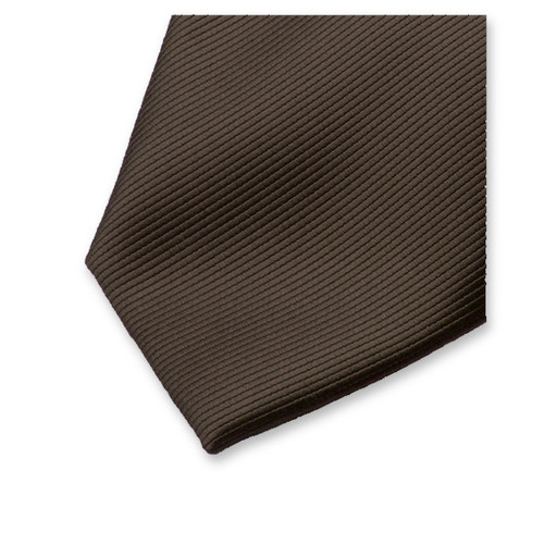 Veiligheidsstropdas Donkerbruin (2)