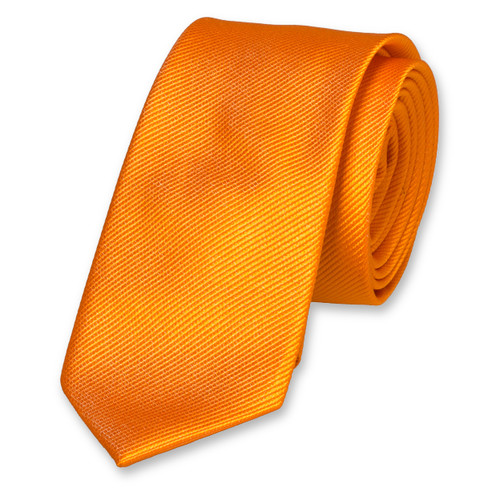 Oranje stropdas Dames (1)