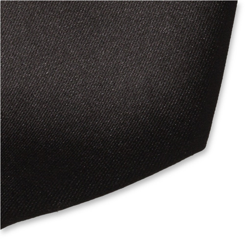 Satijn polyester stropdas zwart (2)
