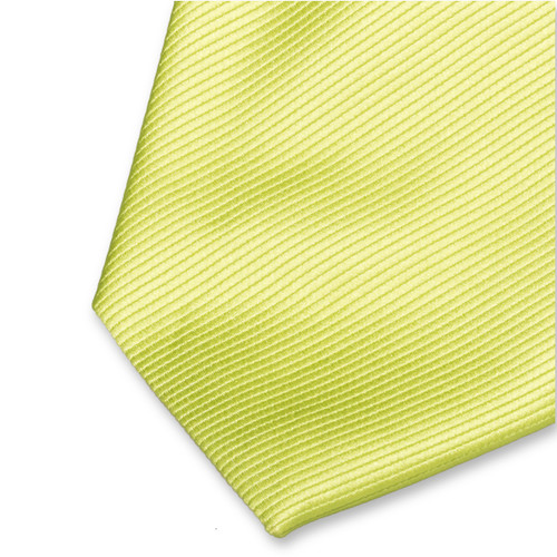 Polyester lime stropdas (2)