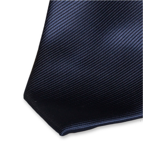 Polyester donkerblauwe stropdas (2)