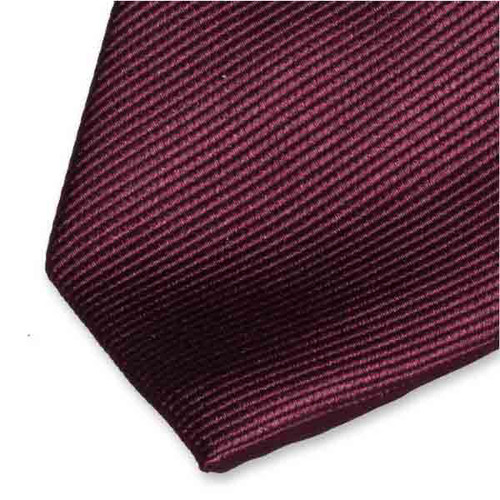 Smalle aubergine stropdas (2)