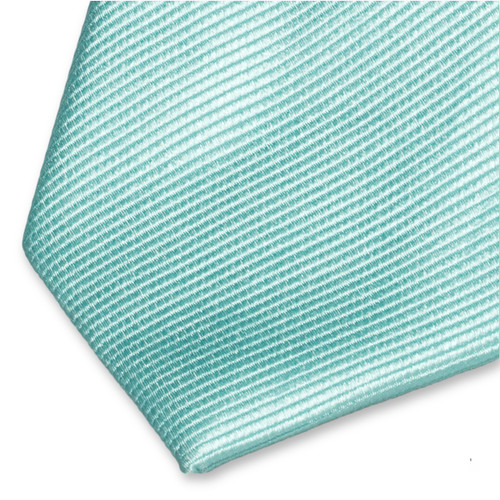 Smalle aqua stropdas (2)