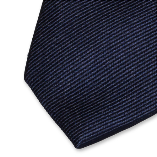 Smalle donkerblauwe stropdas (2)