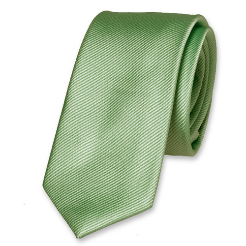 Smalle lichtgroene stropdas (1)