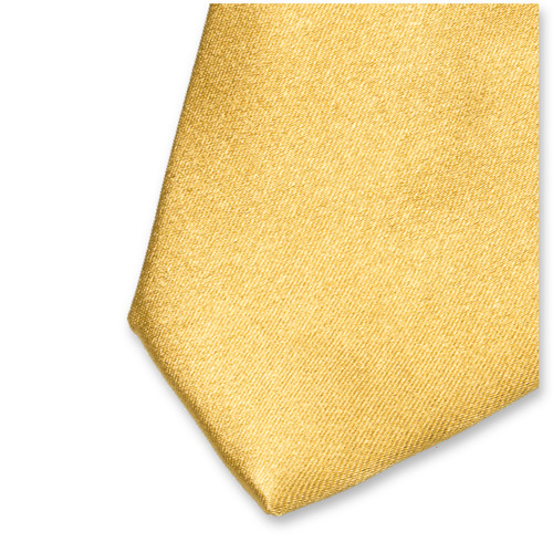 Gouden Dames Stropdas - Satijn zijde (2)