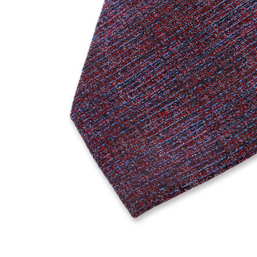 Smalle Stropdas Rood-Blauw Gemêleerd  (2)