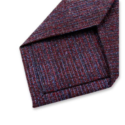 Smalle Stropdas Rood-Blauw Gemêleerd  (3)