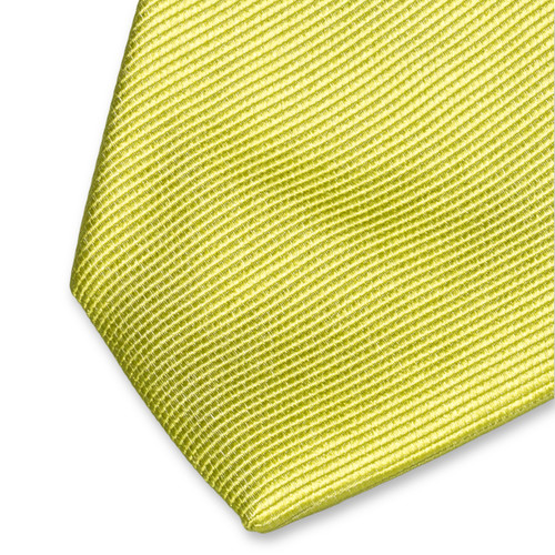 Lime groene stropdas XL (2)
